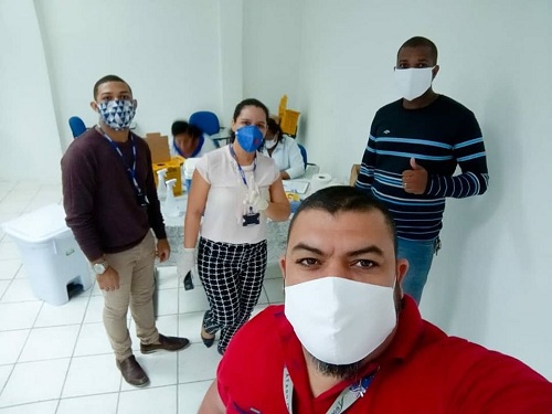 Vigilantes da Brinks são vacinados contra H1N1