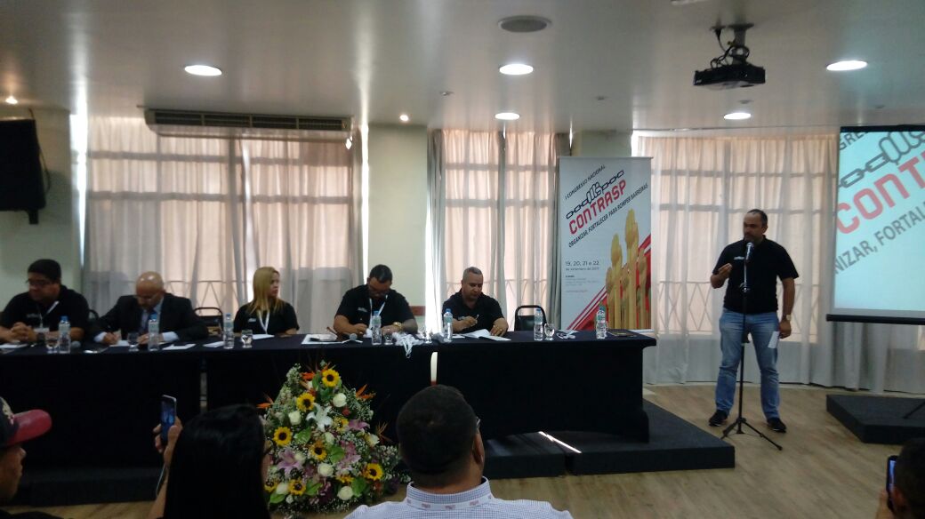 Diretores do Sindfort-PE participam do I Congresso Nacional da Contrasp