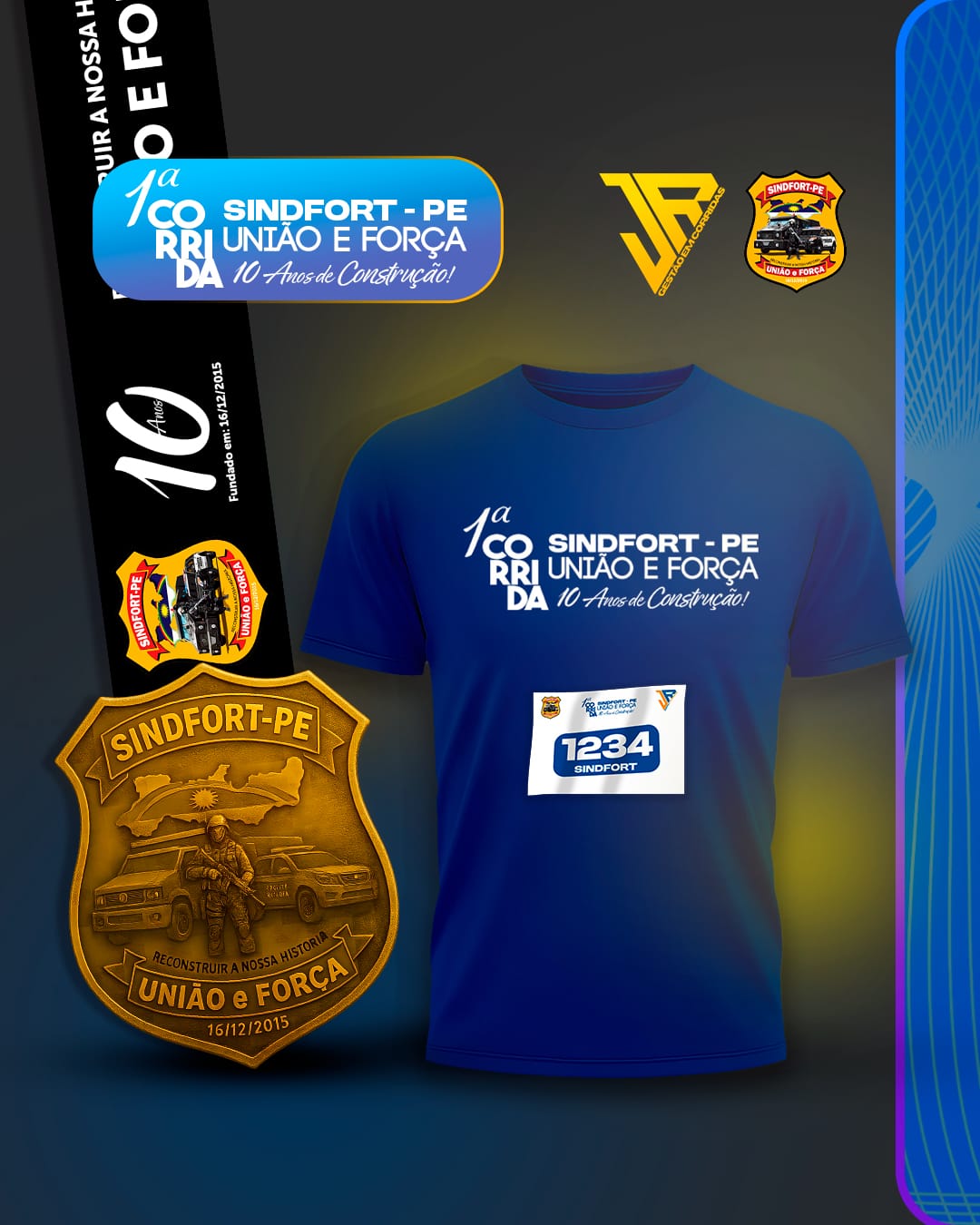 1ª CORRIDA SINDFORT-PE 