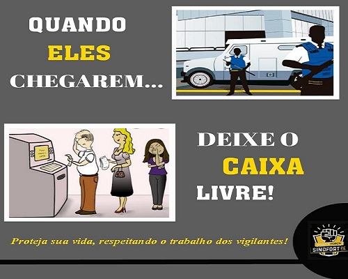 Fique longe dos caixas eletrônicos!