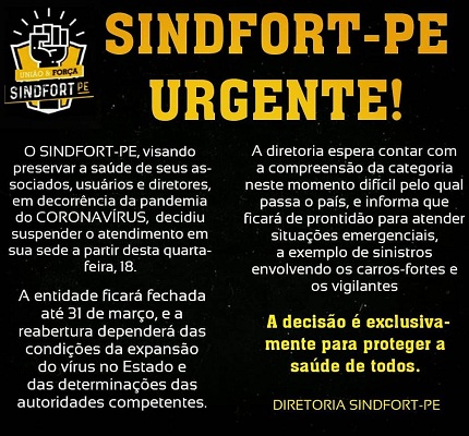 COMUNICADO URGENTE!!!