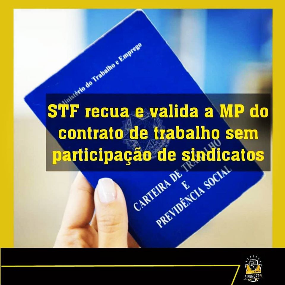 Idas e voltas do STF sobre a MP 936 e a participação dos sindicatos